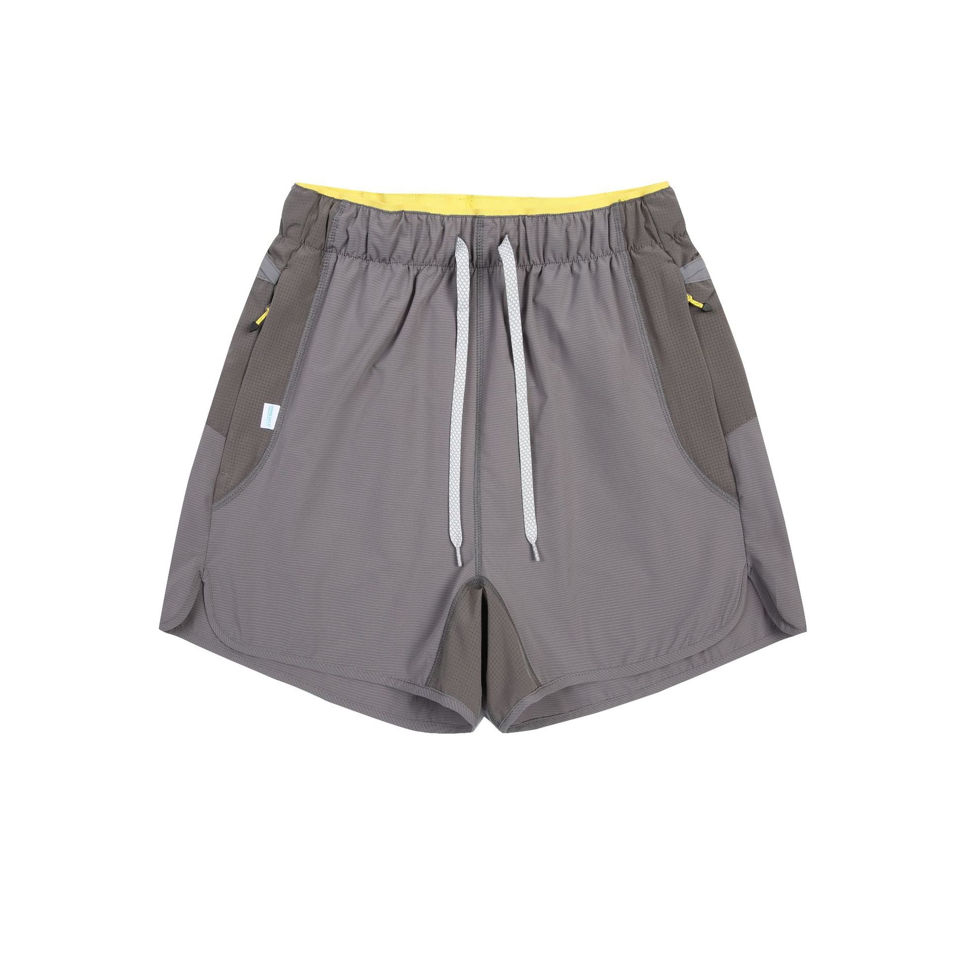 Outdoor Lightweight Quick-Dry Breathable Sports Thin Shorts Color-Blocked Five-Panel Shorts Men