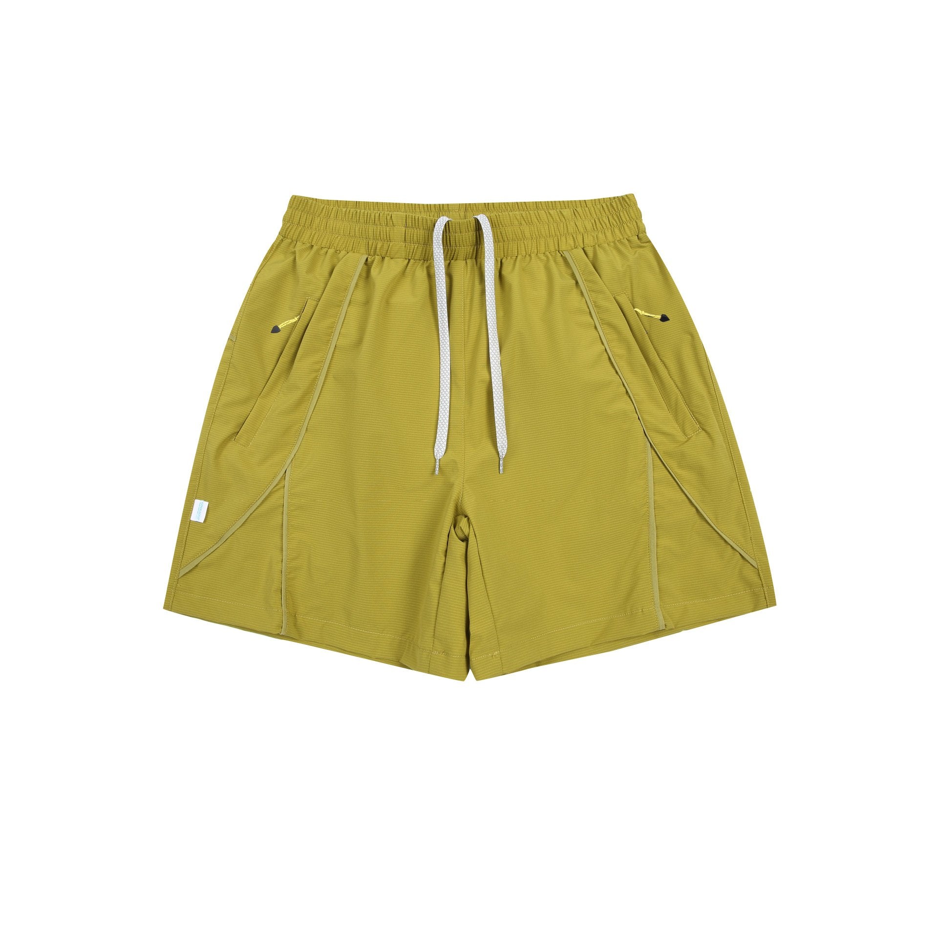 Outdoor Quick-Dry Sports Shorts  Solid Color Loose Moisture-Wicking Casual Pants