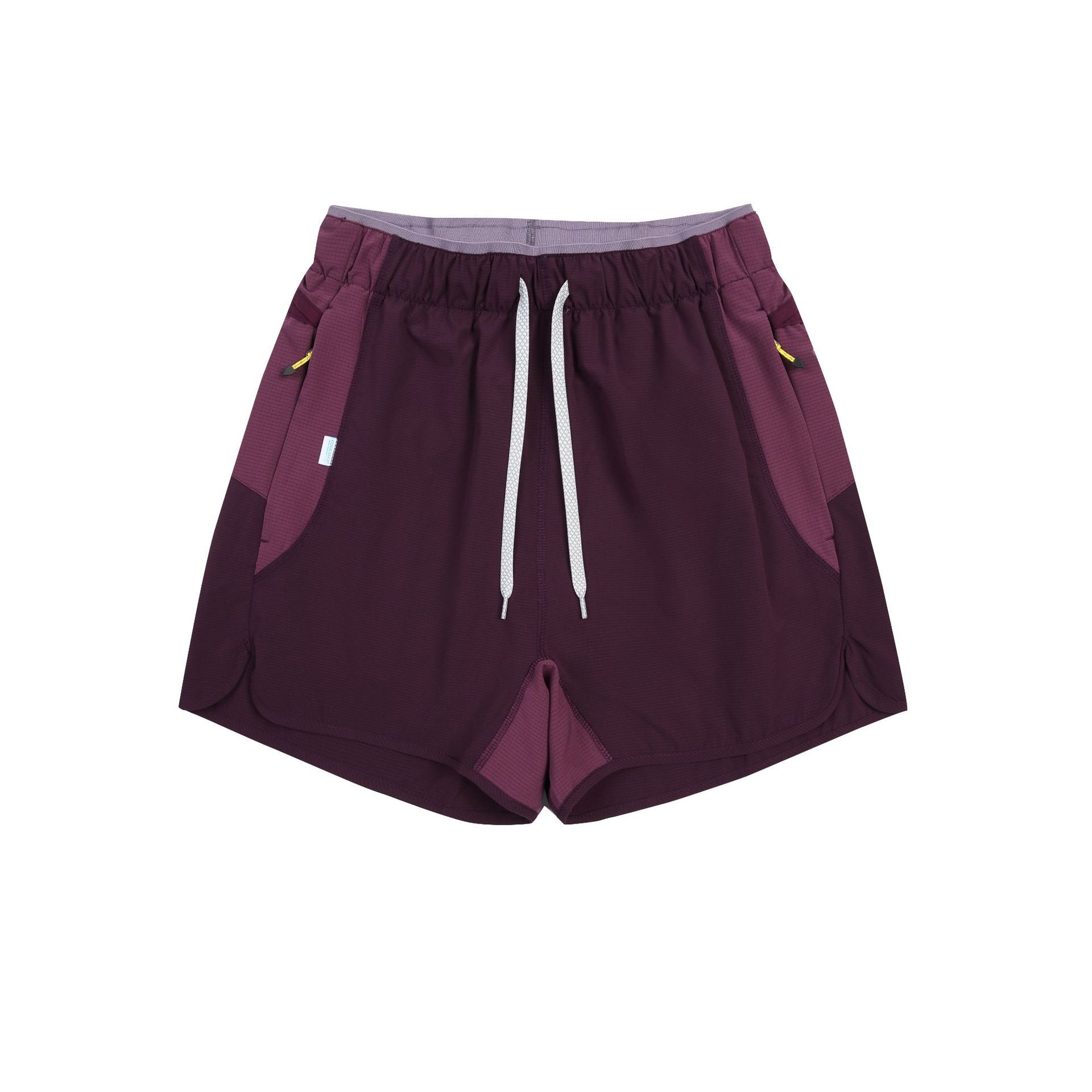 Outdoor Lightweight Quick-Dry Breathable Sports Thin Shorts Color-Blocked Five-Panel Shorts Men